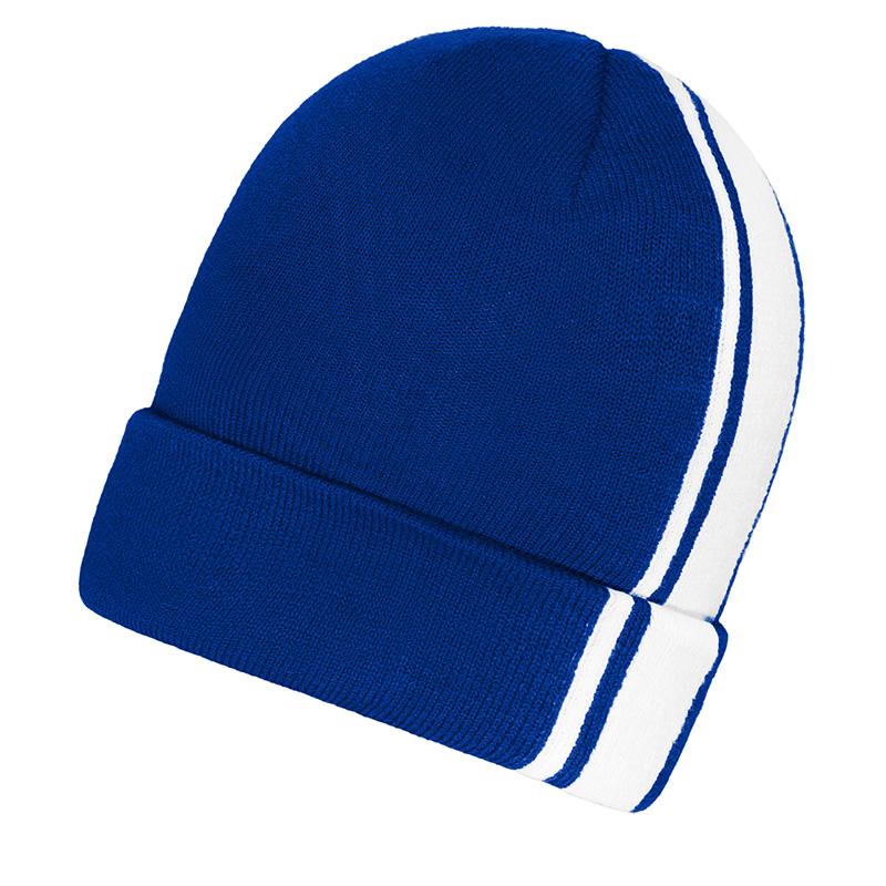 bleu-électrique/blanc