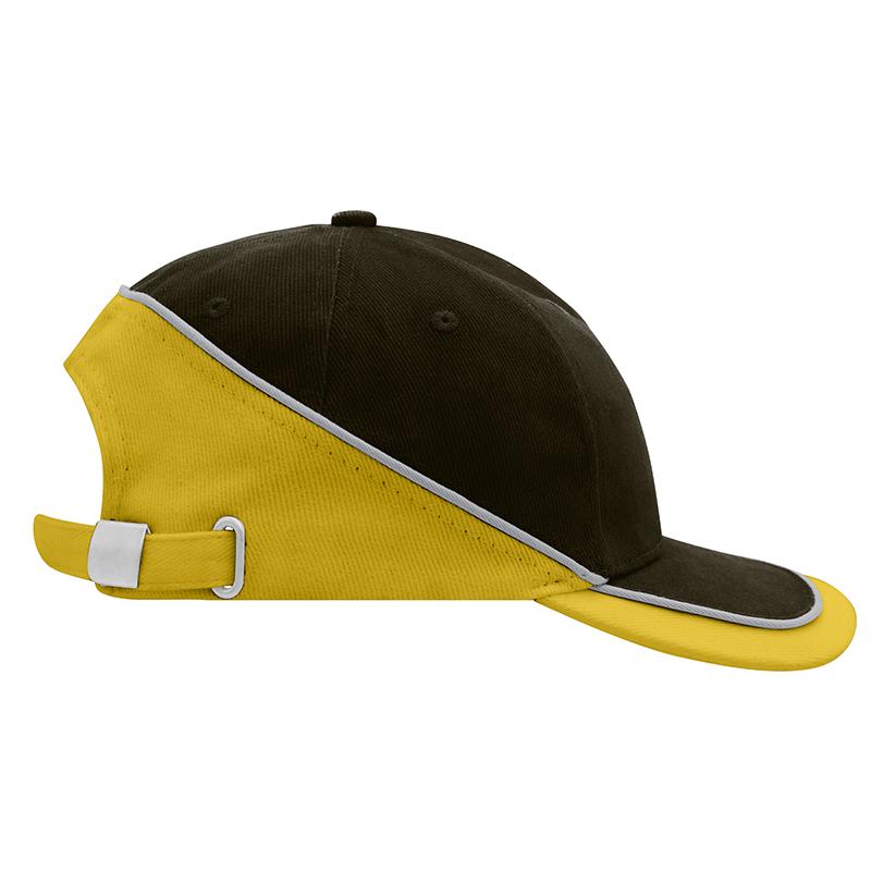noir/jaune d'or/gris clair