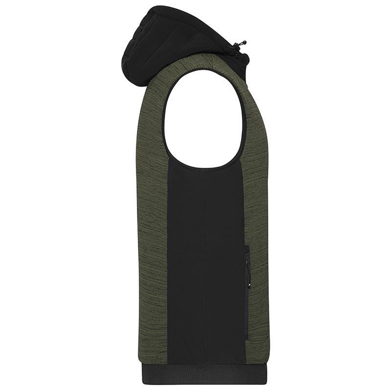 olive-mélange/noir