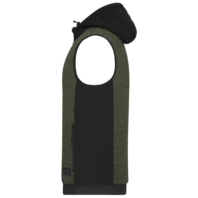olive-mélange/noir