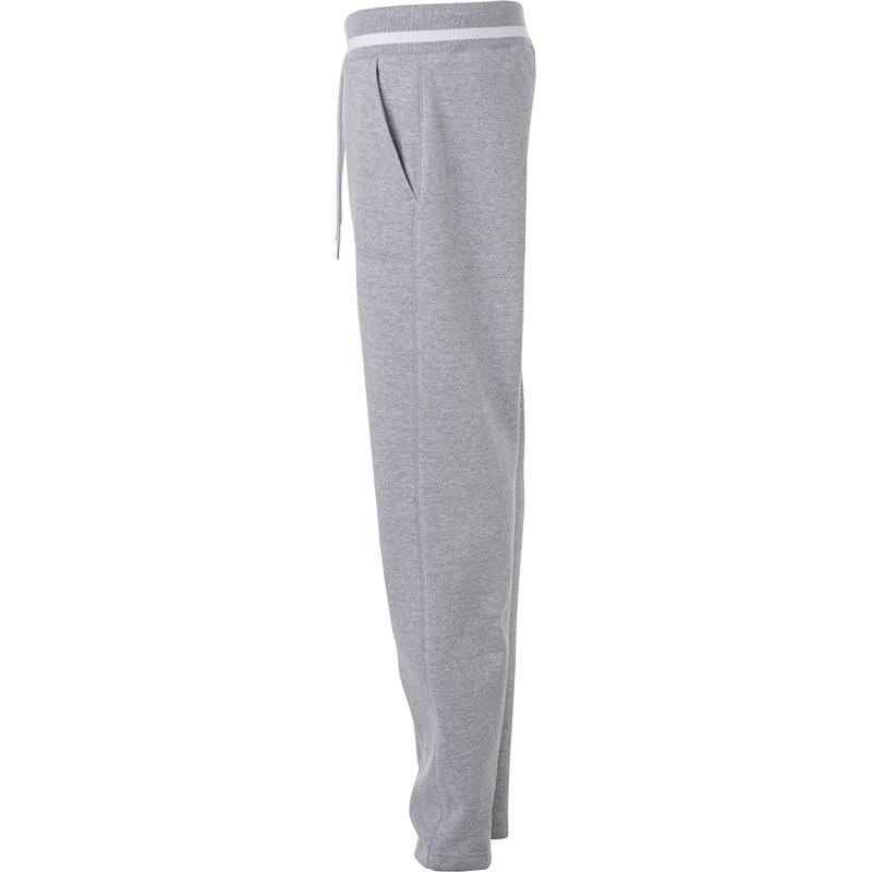 gris chiné/blanc