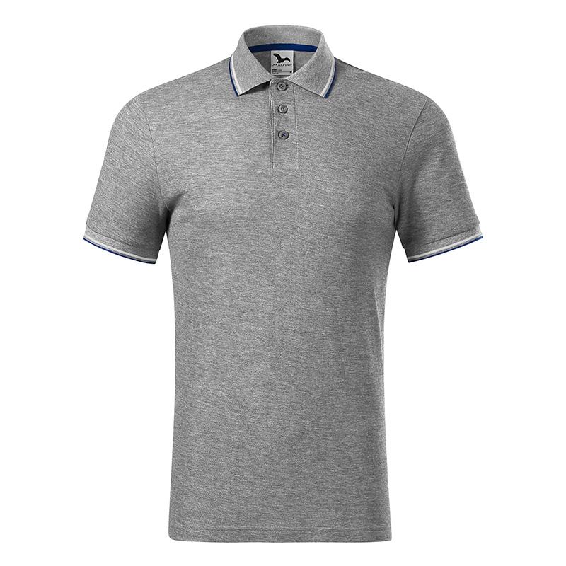 gris chiné foncé/blanc/bleu nuit