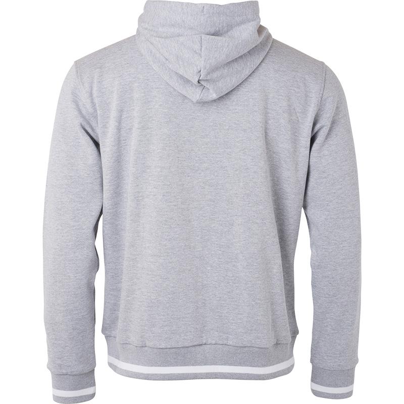 gris chiné/blanc
