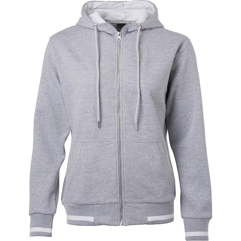 gris chiné/blanc