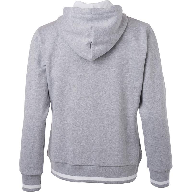 gris chiné/blanc