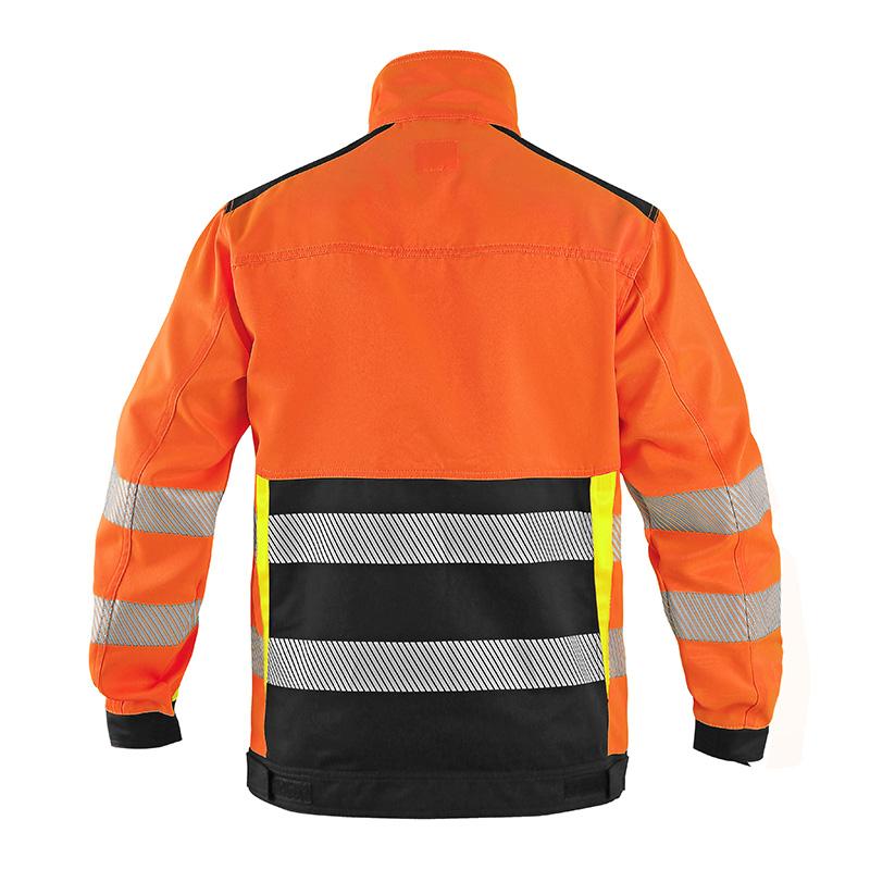 orange HV/noir