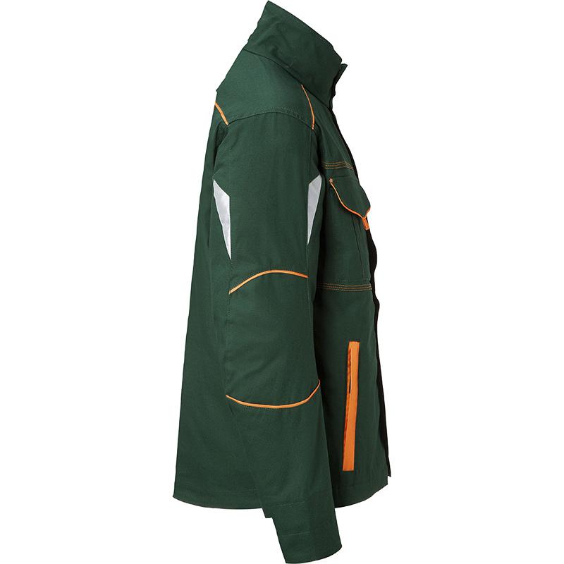 vert foncé/orange