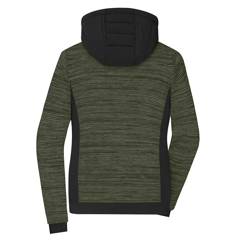 olive-mélange/noir