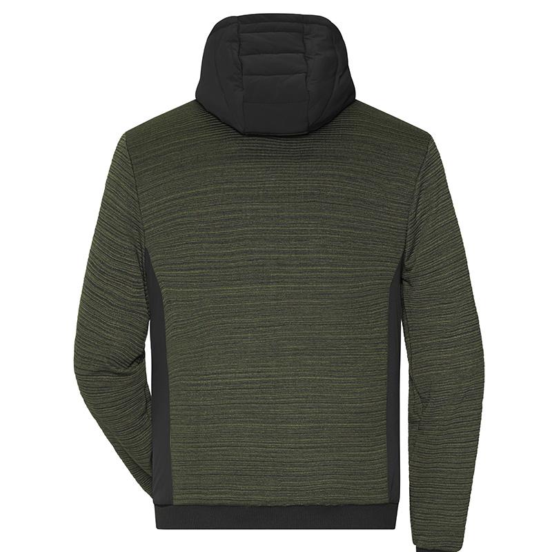 olive-mélange/noir