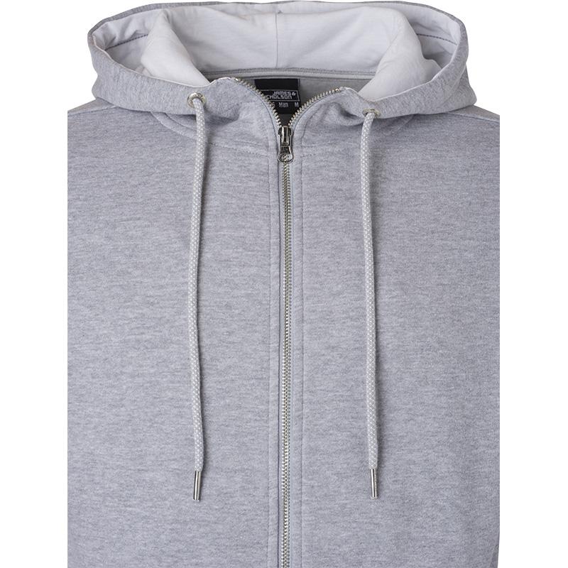 gris chiné/blanc