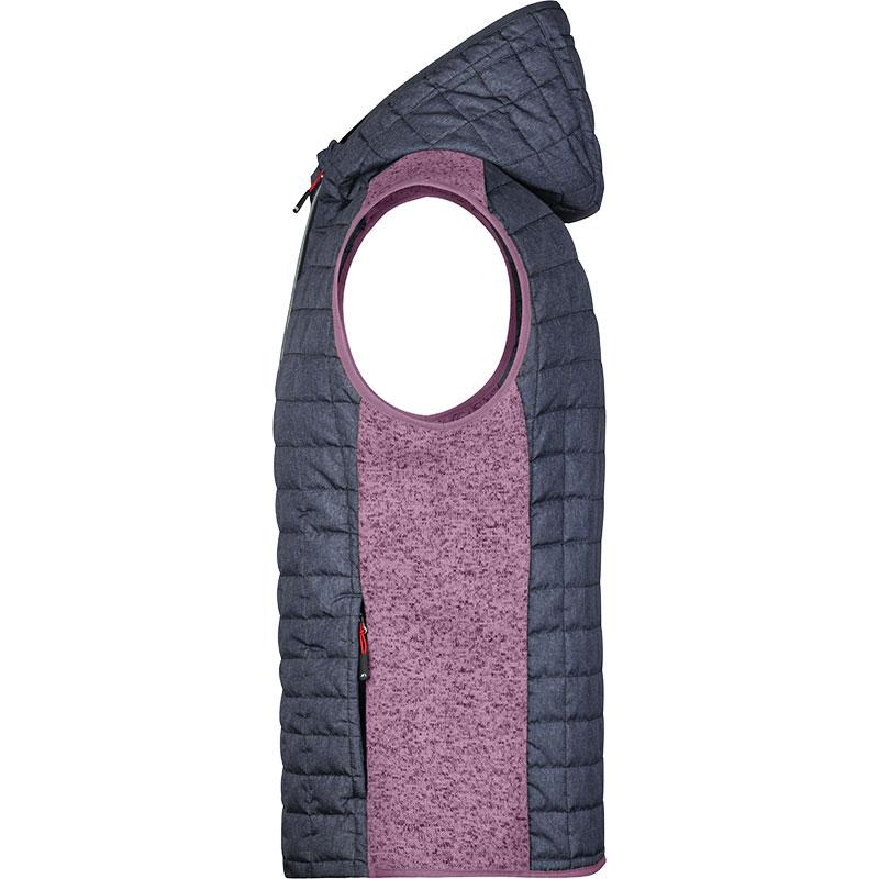 rose-mélange/anthracite-mélange