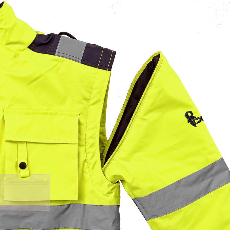 jaune HV-bleu