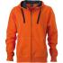 orange foncé/carbone
