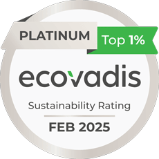 MÉDAILLE PLATINUM ECOVADIS